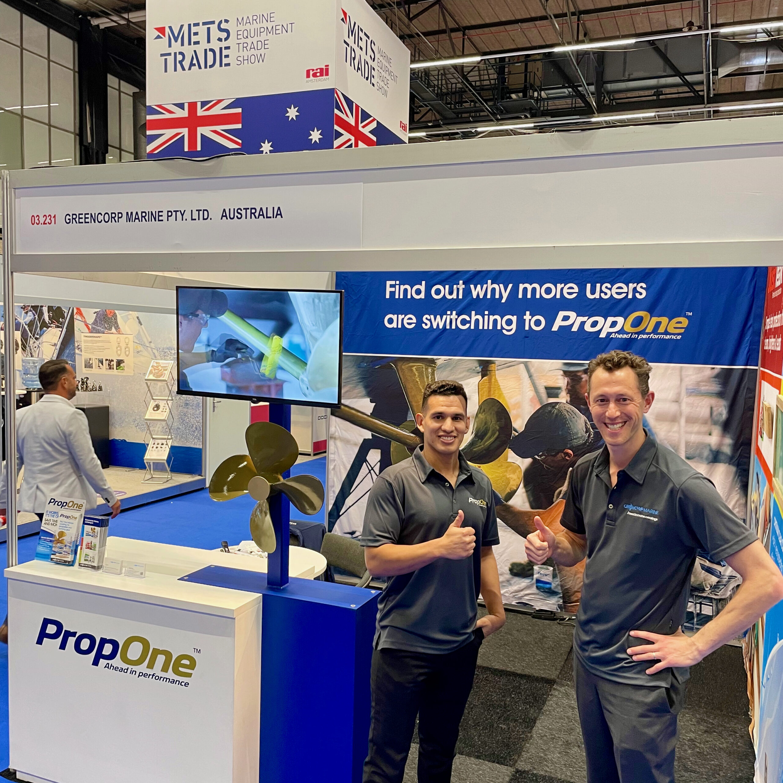 PropOne Stand at METS